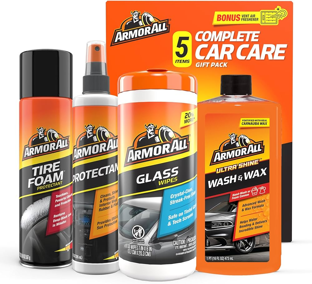 Armor All Car Wash and Car Interior Cleaner Kit