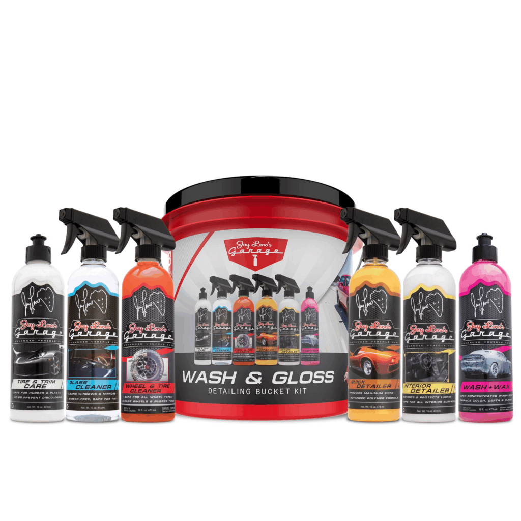 Jay Leno's Garage Car Detailing Kit with Bucket 