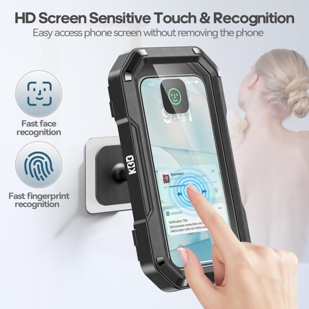 Handfree KDD Shower Phone Holder 