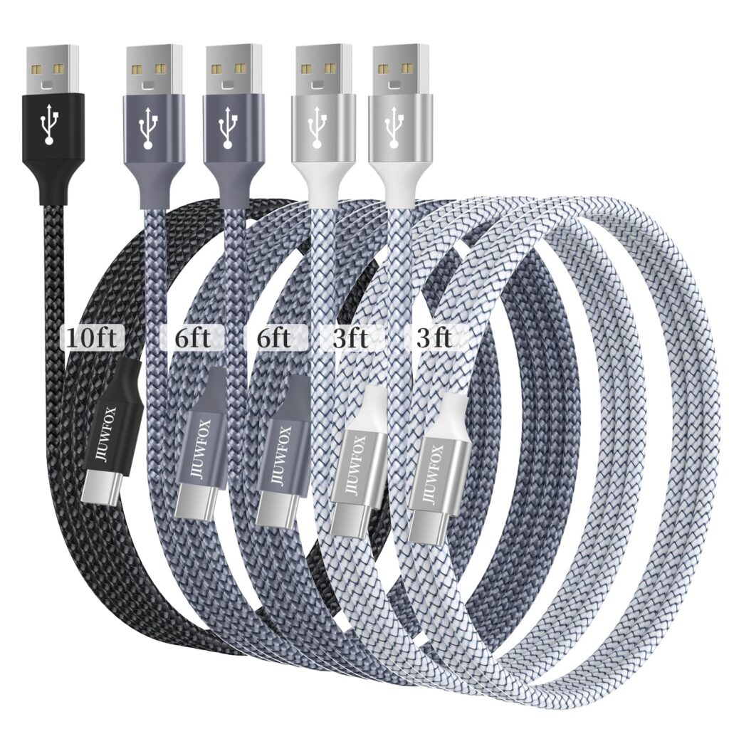 JIUWFOX USB to USB C Cable