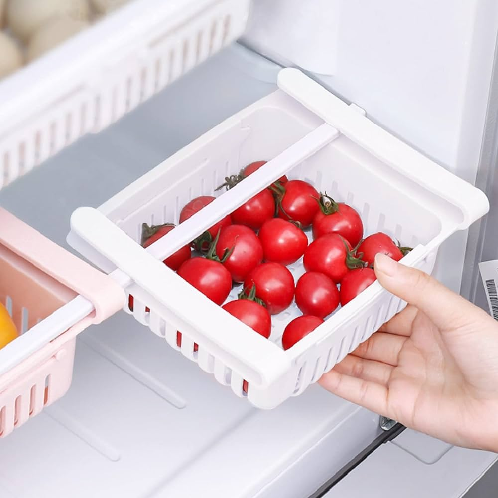 Set of 2 Extendable Fridge Organizer